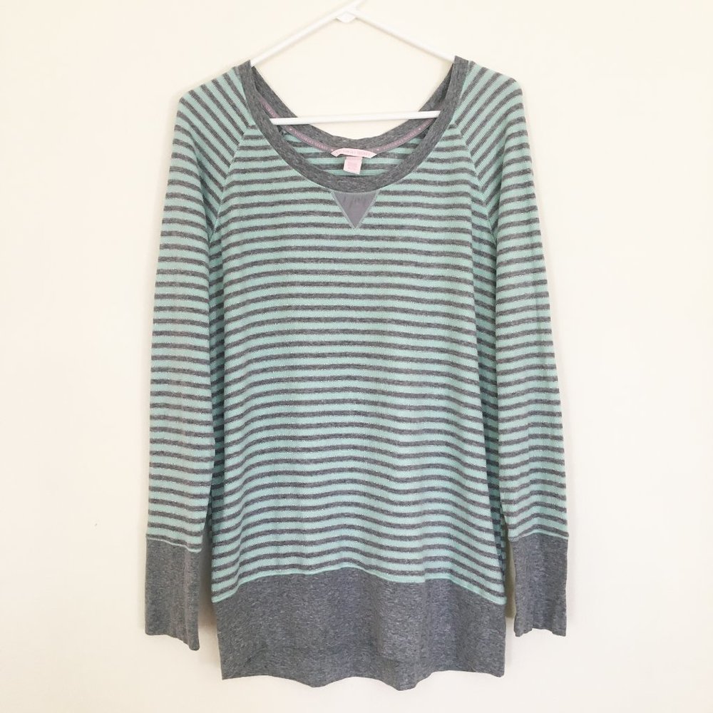 Victoria's Secret striped long sleeves sweater.